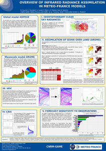 OVERVIEW OF INFRARED RADIANCE ASSIMILATION IN METEO-FRANCE MODELS