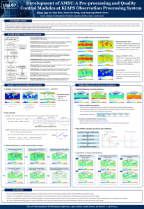 Development of AMSU-A Pre-processing and Quality