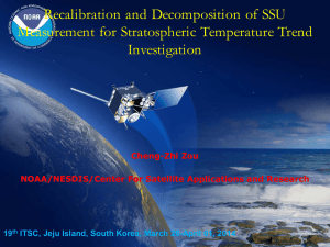 Recalibration and Decomposition of SSU Measurement for Stratospheric Temperature Trend Investigation