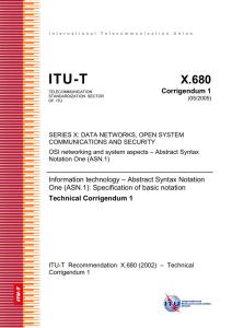 ITU-T X.680 Corrigendum 1
