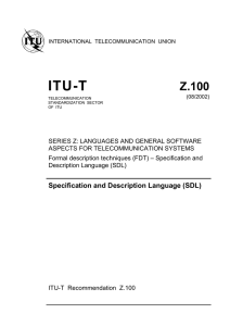 ITU-T Z.100