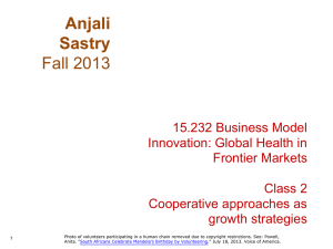 Anjali Sastry  Fall 2013