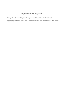 Supplementary Appendix 1
