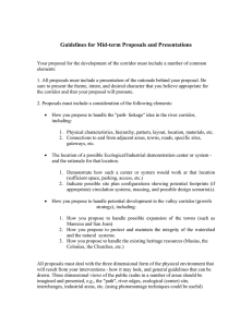 Guidelines for Mid-term Proposals and Presentations