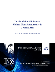 43 Lords of the Silk Route: Violent Non-State Actors in Central Asia