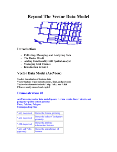 Beyond The Vector Data Model Introduction