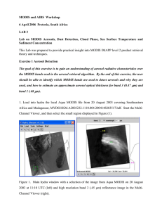 MODIS and AIRS  Workshop  LAB 3