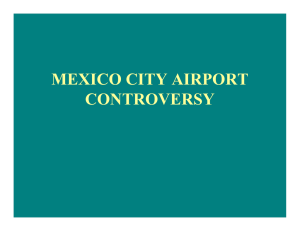MEXICO CITY AIRPORT CONTROVERSY