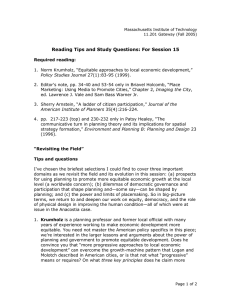 Reading Tips and Study Questions: For Session 15