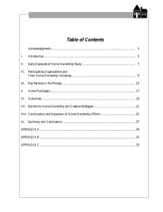 H Table of Contents