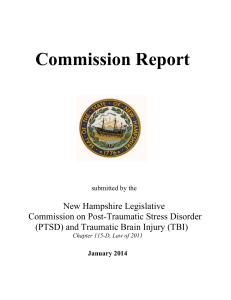 Commission Report Commission on Post-Traumatic Stress Disorder