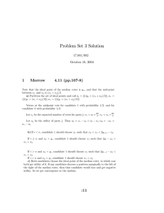 Problem Set 3 Solution  1    Morrow 4.11 (pp.107-8)