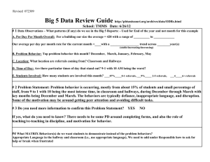 Big 5 Data Review Guide School: TMMS   Date: 6/26/12