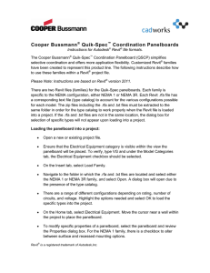 Cooper Bussmann Quik-Spec Coordination Panelboards