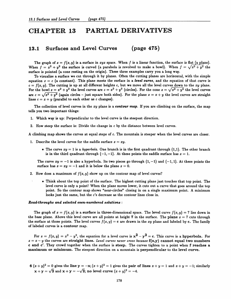 Jl Chapter Partial Derivatives 13