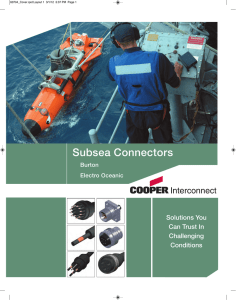 Subsea Connectors Solutions You Can Trust In Challenging