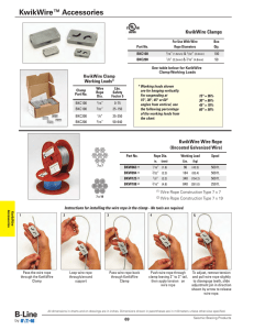 KwikWire™ Accessories KwikWire Clamps