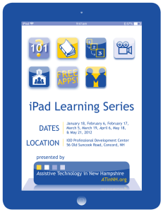 iPad Learning series 101 FREE APPS!