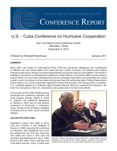 U.S. - Cuba Conference on Hurricane Cooperation