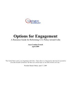 Options for Engagement Anya Landau French