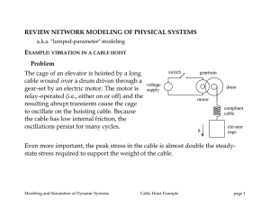 REVIEW NETWORK MODELING OF PHYSICAL SYSTEMS E :
