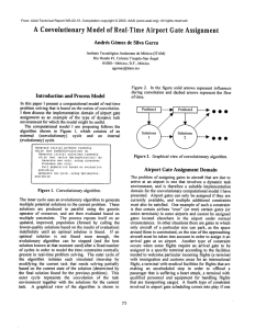 A Coevolutionary Model of  Real-Time Airport Gate Assignment