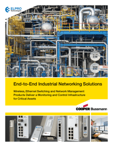 End-to-End Industrial Networking Solutions