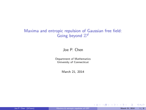 Maxima and entropic repulsion of Gaussian free field: Going beyond Z d