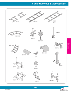 Cable Runways &amp; Accessories