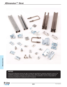 4Dimension™ Strut NOTICE Strut 4Dimension