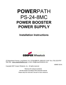 POWER PS-24-8MC  POWER BOOSTER