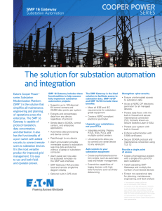 The solution for substation automation and integration
