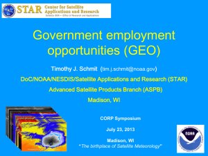 Government employment opportunities (GEO)