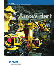 Arrow Hart Industrial products manufacturing solutions