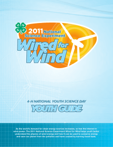 YOUTH  GUIDE 4-H NATIONAL YOUTH SCIENCE DAY