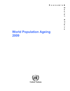 World Population Ageing 2009  United Nations