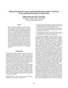 Efﬁcient Strategies for Improving Partitioning-Based Author Coreference