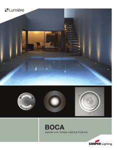 BOCA Ingrade Low Voltage Lighting Products 1