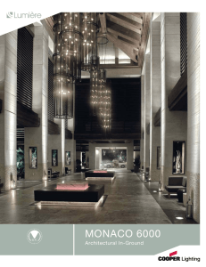 MONACO 6000 Architectural In-Ground