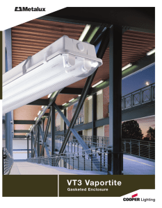 VT3 Vaportite Gasketed Enclosure