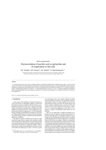 Electrooxidation of ascorbic acid on polyaniline and S.K. Mondal , R.K. Raman