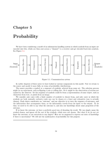 Probability Chapter  5