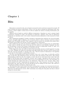 Bits Chapter  1
