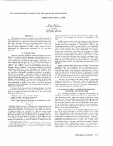 CSDERSTANDISG PLAN  ELLIPSIS Diane  J.  Litman