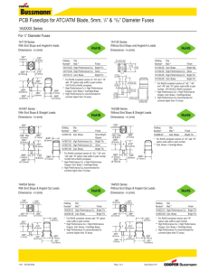 PCB Fuseclips for ATC/ATM Blade, 5mm, / ” &amp; ” Diameter Fuses