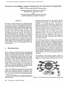 Toward  an  ntelligent  Agent  Framework ... Jeff  Y-6  Pan  and  Jay ...