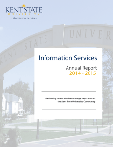 Information Services 2014 - 2015 Annual Report