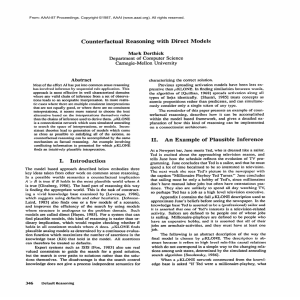 Department  of  Computer  Science Carnegie-Mellon  University Abstract