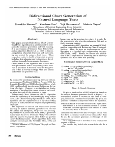 Bidirectional C  art  Generation Natural Language