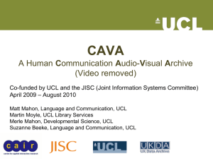 CAVA C (Video removed)